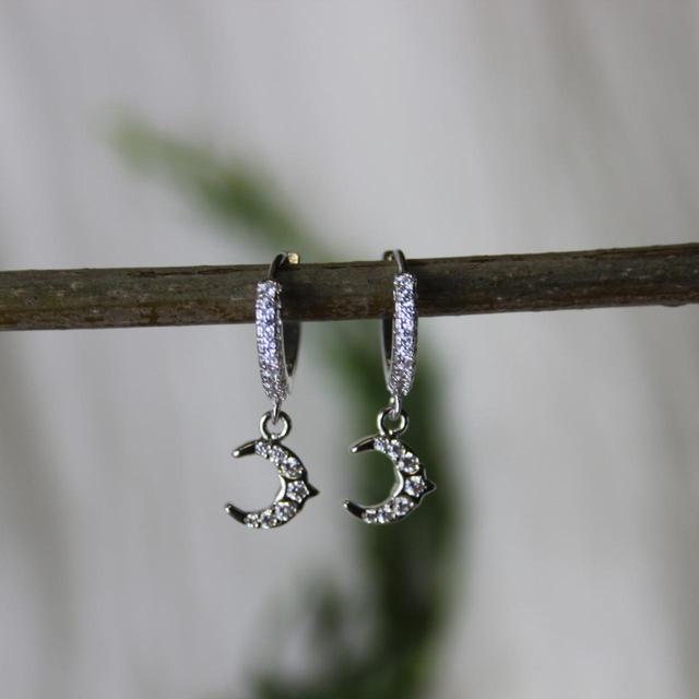 Handmade Women's Earrings - White on Productcaster.