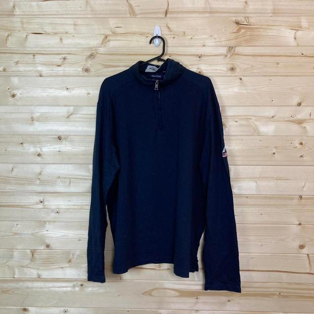 Nautica Men's Sweatshirt - Navy - L on Productcaster.