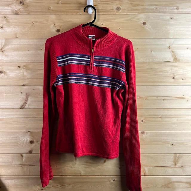 Tommy Hilfiger Women's Jumper - Red - L on Productcaster.