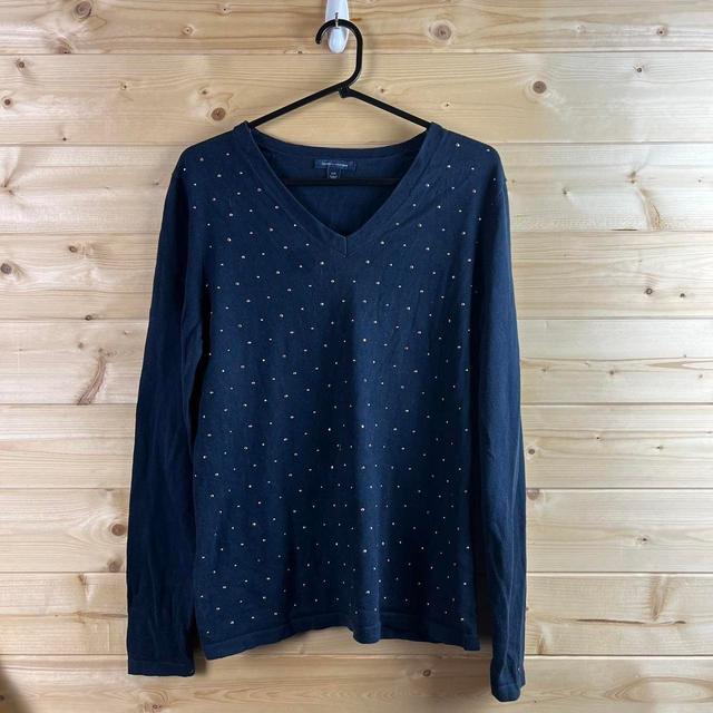 Tommy Hilfiger Women's Jumper - Navy - L on Productcaster.