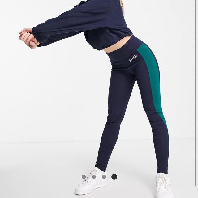 Adidas Women's Leggings - Navy - UK 8 on Productcaster.