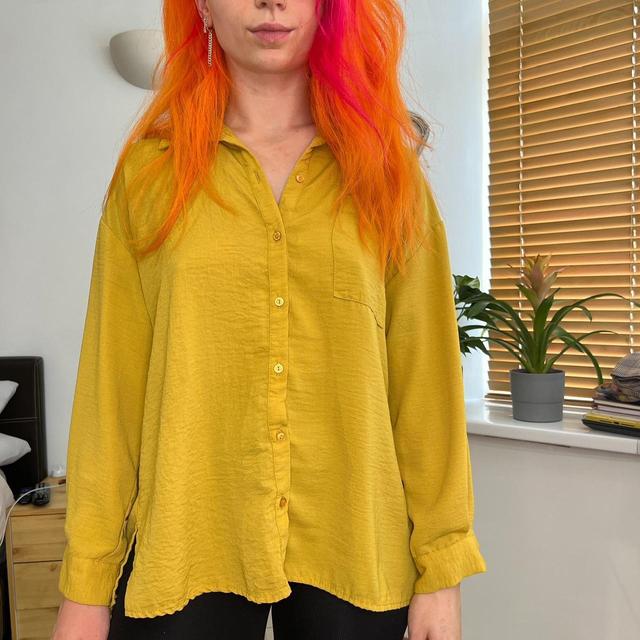 New Look Women's Shirt - Yellow - 10 on Productcaster.