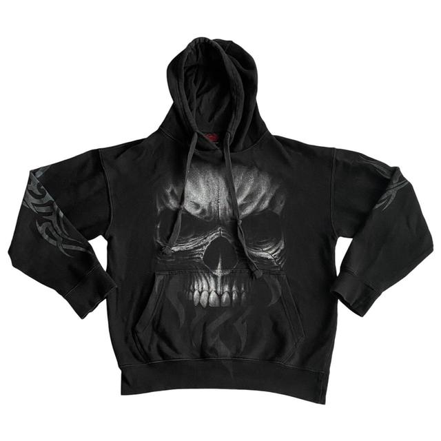 Women's Hoodie - Black/Grey - M on Productcaster.