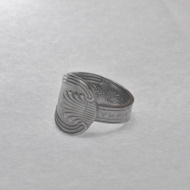 Handmade Men's Ring - Silver on Productcaster.