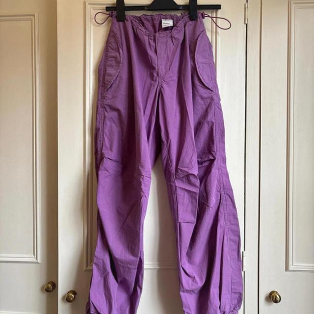 iets frans... Women's Cargo Trousers - Purple - XS on Productcaster.