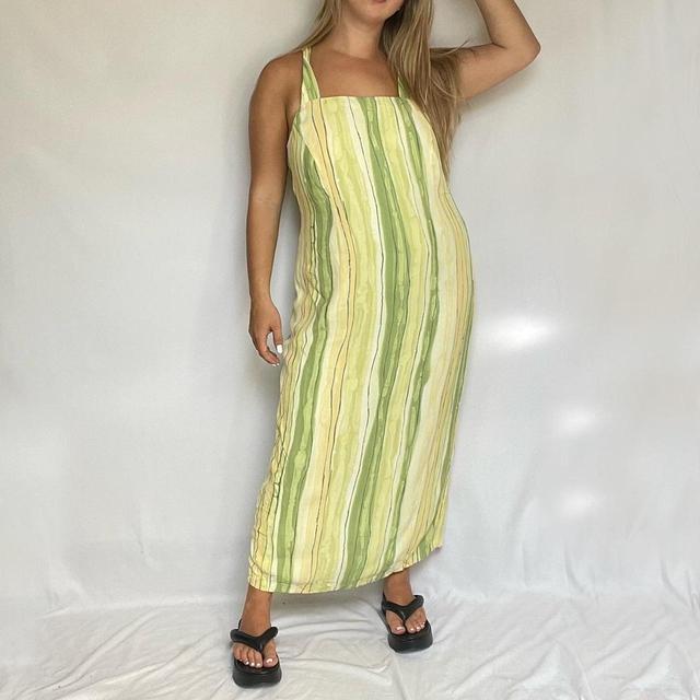 Roman Women's A-line Dress - Yellow/Green - 16 on Productcaster.