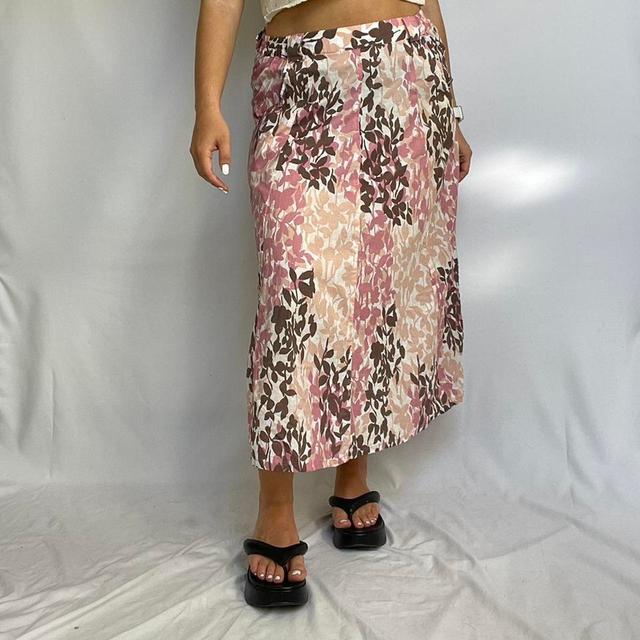 Vintage Women's Midi Skirt - Pink - 26" on Productcaster.