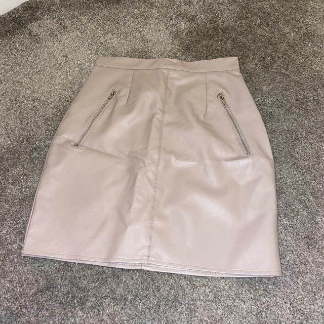 Missguided Women's Mini Skirt - Pink/Cream - UK 6 on Productcaster.