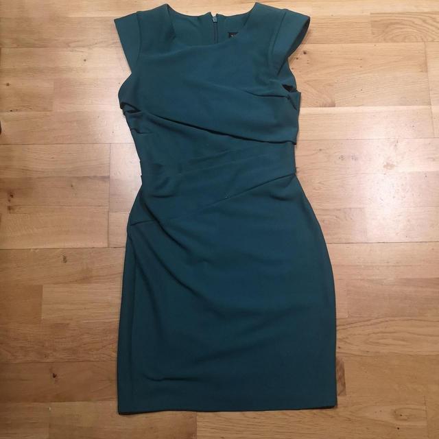 Topshop Women's Dress - Green - 8 on Productcaster.