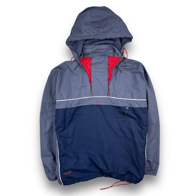 Nike Men's Jacket - Blue - L on Productcaster.