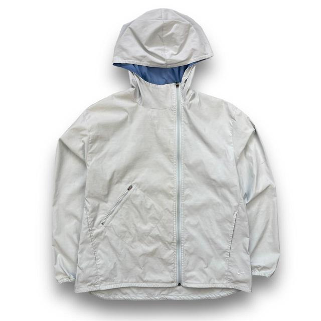 Nike Men's Lightweight Jacket - Blue/White - S on Productcaster.