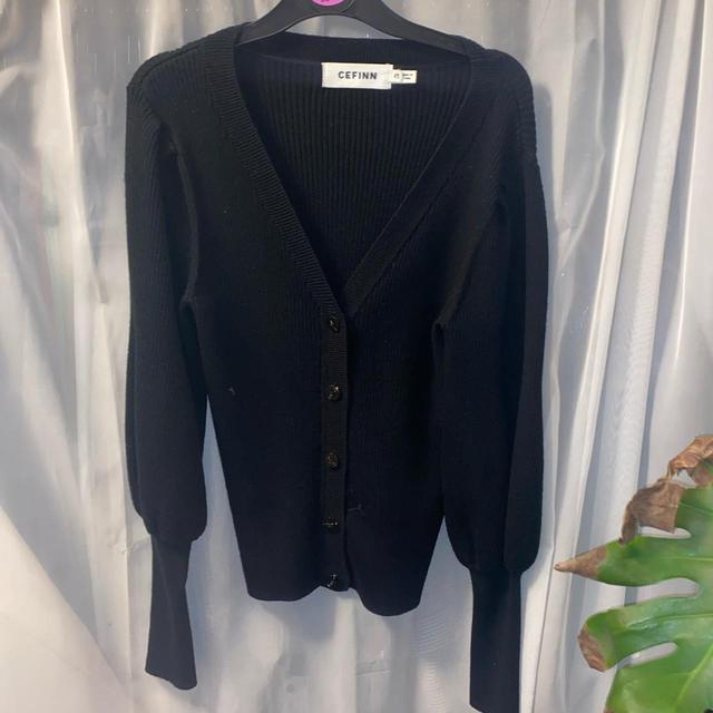 Cefinn Women's Cardigan - Black - XS on Productcaster.