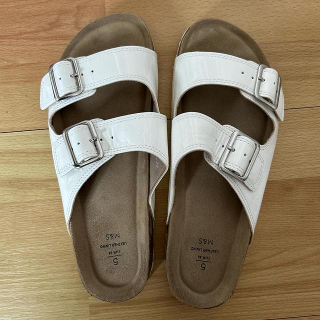 M&S Collection Women's Sandals - White - UK 5 on Productcaster.