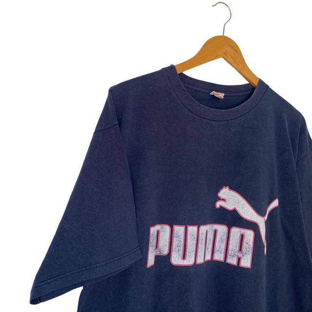 Puma Men's T-shirt - Navy - L on Productcaster.