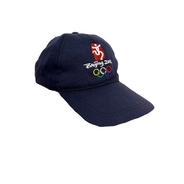 Vintage Men's Hat - Navy on Productcaster.