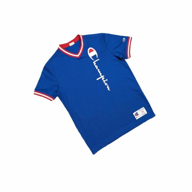 Champion Men's T-shirt - Blue - M on Productcaster.