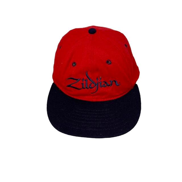 American Vintage Men's Caps - Red/Navy on Productcaster.