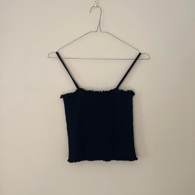 Brandy Melville Women's Crop top - Black - One size on Productcaster.