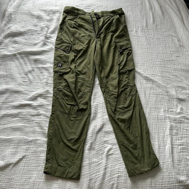 Haglöfs Women's Cargo Trousers - Khaki/Green - UK 10 on Productcaster.