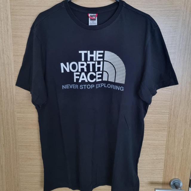 The North Face Men's T-shirt - Black/White - M on Productcaster.