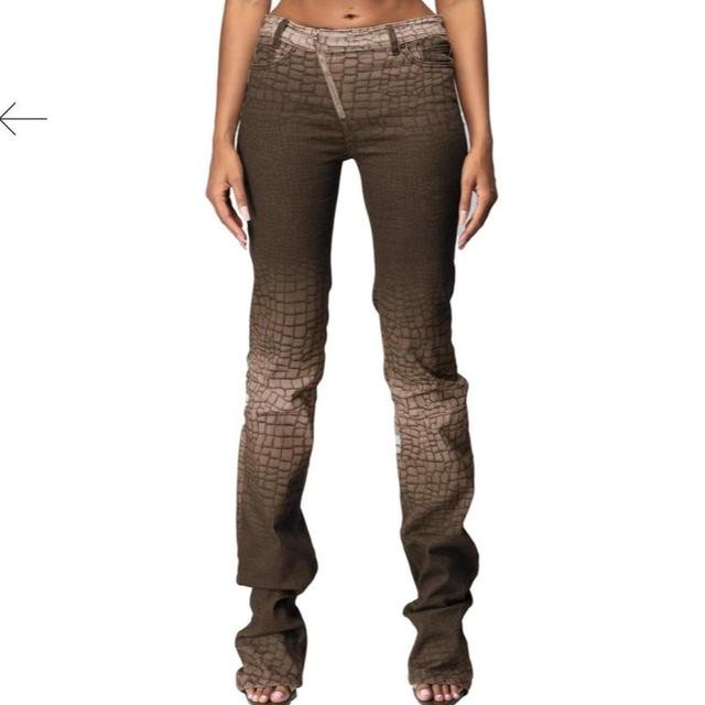 WMNS WEAR Women's Jeans - Brown - XS on Productcaster.