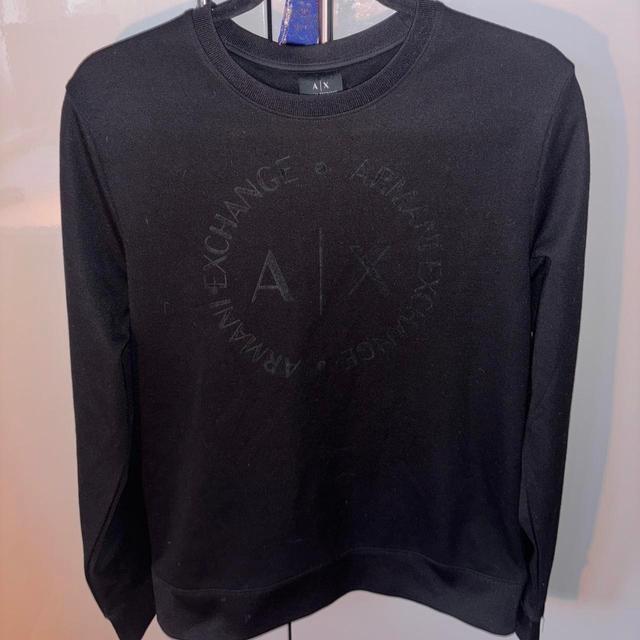 Armani Exchange Men's Sweatshirt - Black - M on Productcaster.