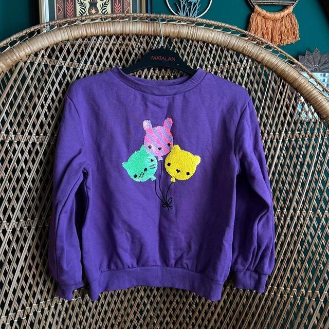 H&M Kids' Jumper - Purple/Multi on Productcaster.