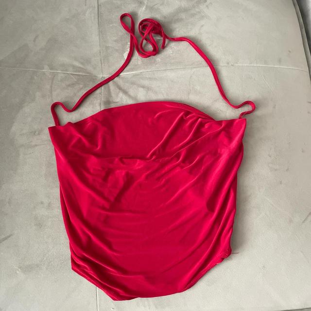 Women's Crop top - Pink/Red - 6 on Productcaster.