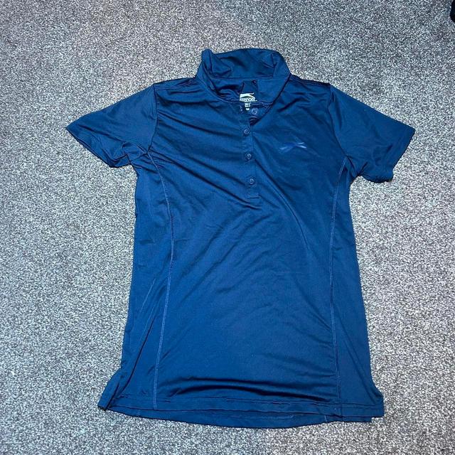 Slazenger Women's Polo shirt - Navy/Blue - 8 on Productcaster.