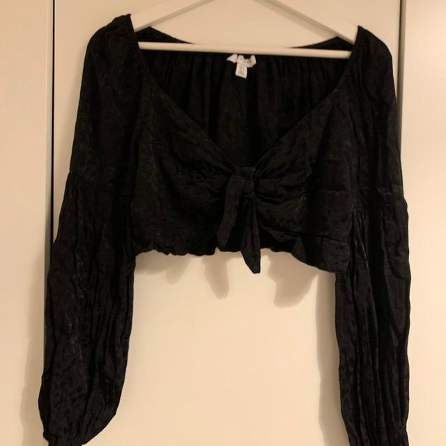 Topshop Women's Blouse - Black - 8 on Productcaster.