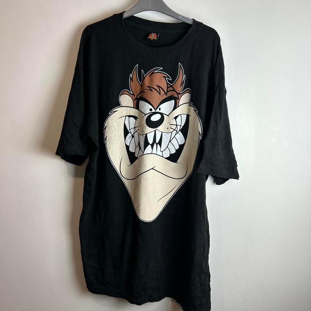 Looney Tunes Men's T-shirt - Black - XL on Productcaster.