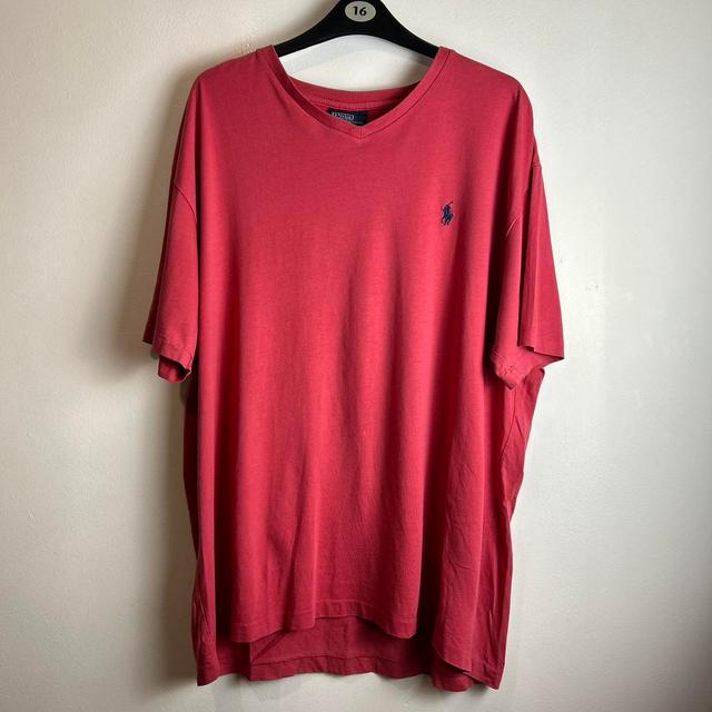 Polo Ralph Lauren Men's T-shirt - Red - L on Productcaster.