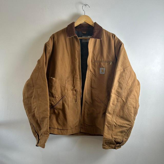 Carhartt Men's Jacket - Tan - L on Productcaster.