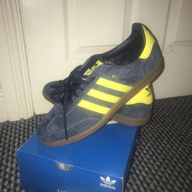 Adidas Men's Trainers - Yellow/Multi - UK 9 on Productcaster.