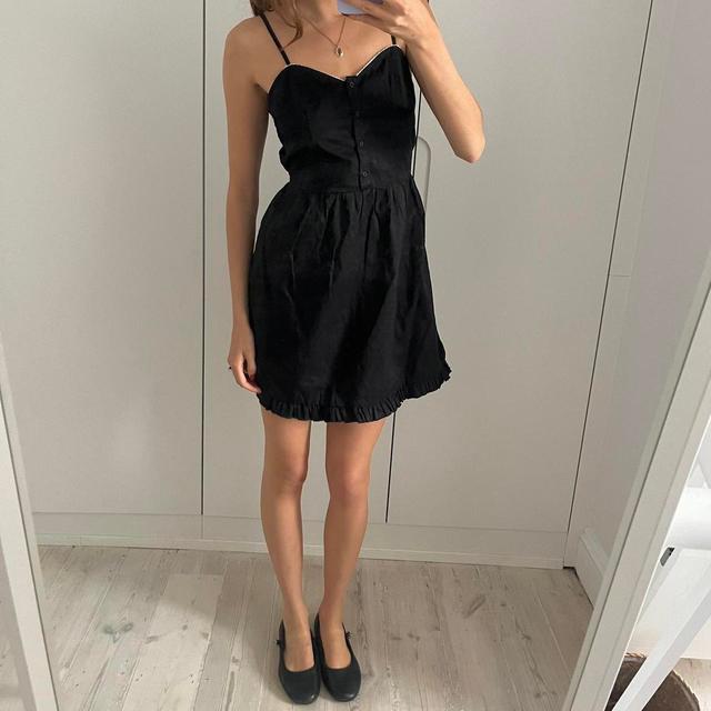 Brandy Melville Women's Babydoll Dress - Black - One size on Productcaster.