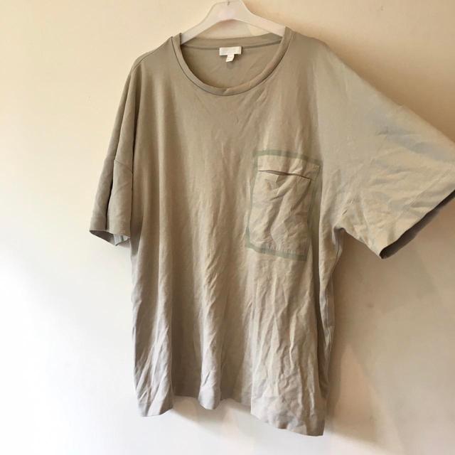 COS Men's Shirt - Cream/Khaki - L on Productcaster.