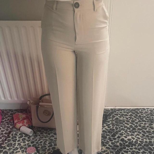 Primark Women's Trousers - Cream/Tan - XS on Productcaster.