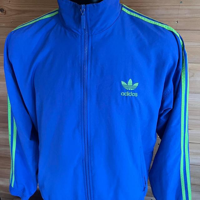 Adidas Men's Sweatshirt - Blue - M on Productcaster.