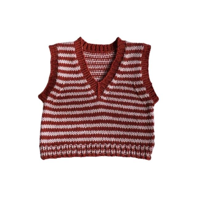 Women's Vest - Red/Pink - S on Productcaster.