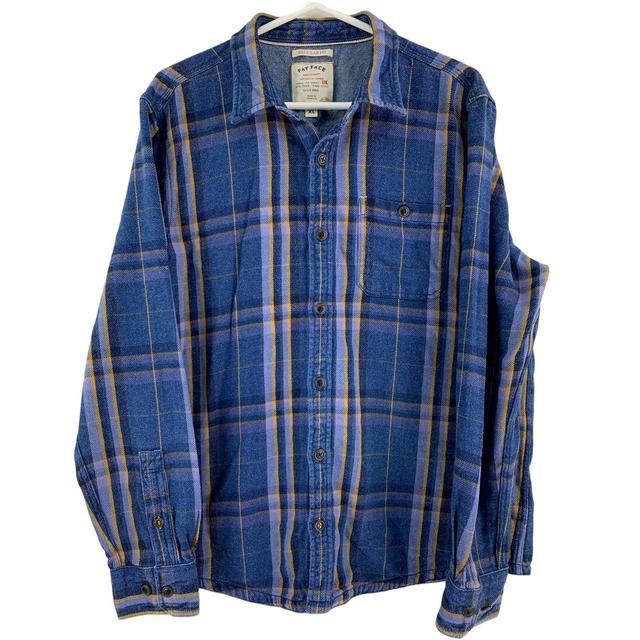 FatFace Men's Shirt - Blue - XL on Productcaster.