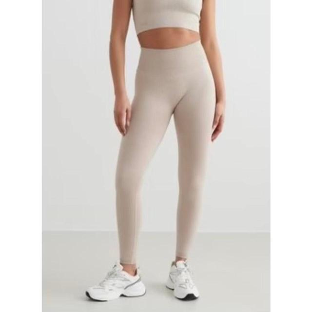 H&M Women's Leggings - Tan/Grey - S on Productcaster.