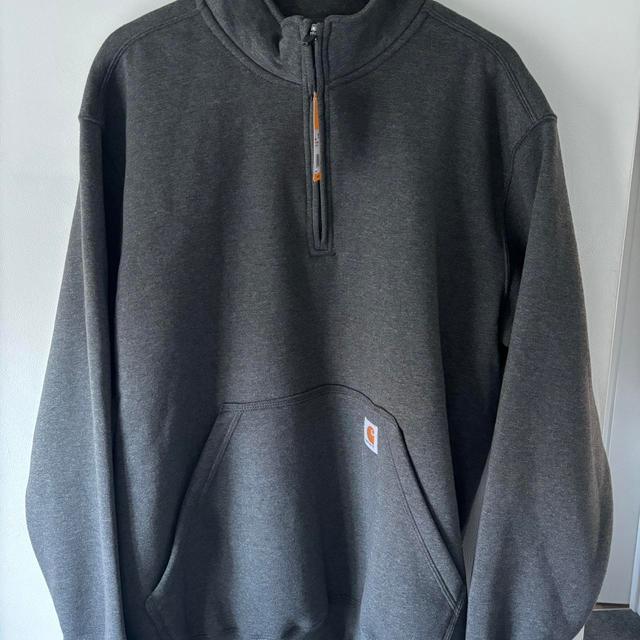 Carhartt Men's Sweatshirt - Grey - L on Productcaster.