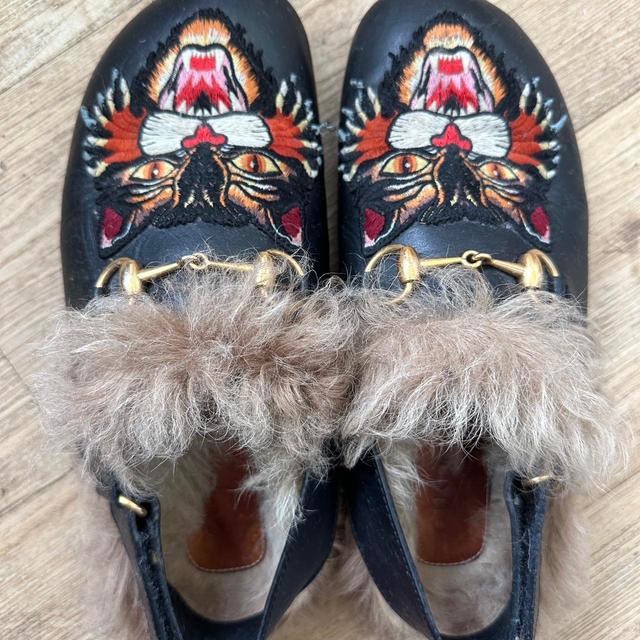 Gucci Women's Mules - Black/Multi - UK 7 on Productcaster.