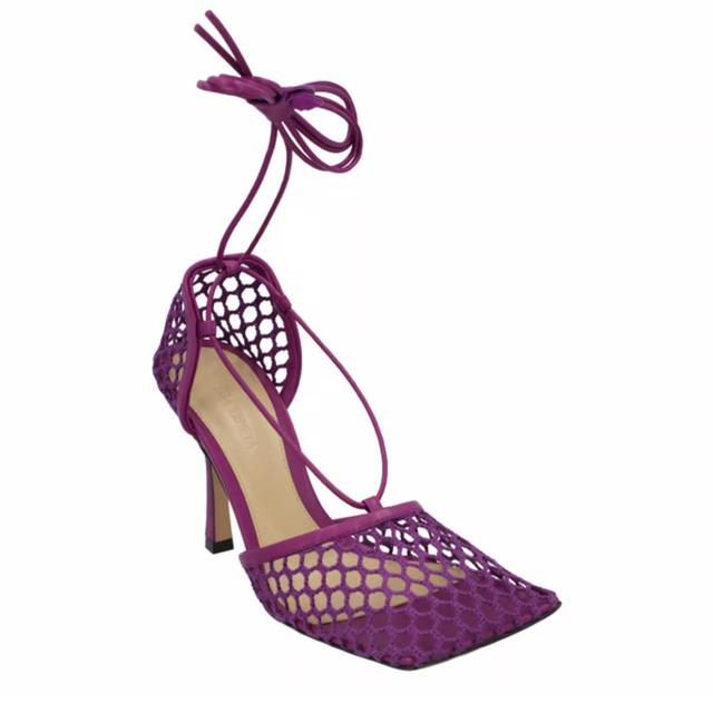 Bottega Veneta Women's Sandals - Purple - UK 5 on Productcaster.