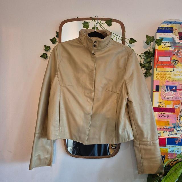 Vintage Supply Women's Shacket Jacket - Tan - UK 8 on Productcaster.