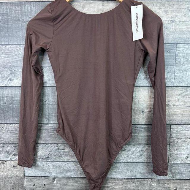 Deadstock Women's Bodysuit - Brown - S on Productcaster.