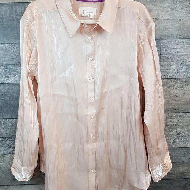 Anthropologie Women's Blouse - Pink - M on Productcaster.