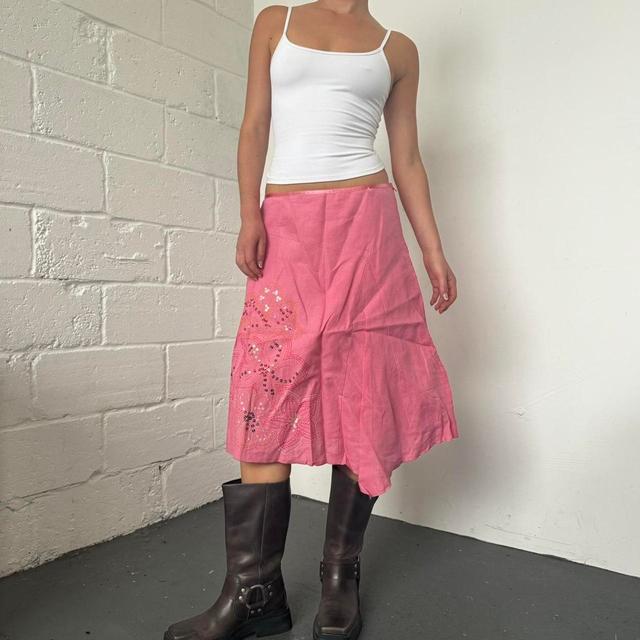 Women's Skirt - Pink - UK 8 on Productcaster.