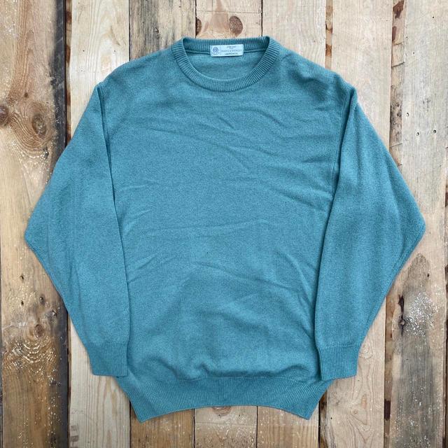 St Michael Men's Jumper - Green - M on Productcaster.