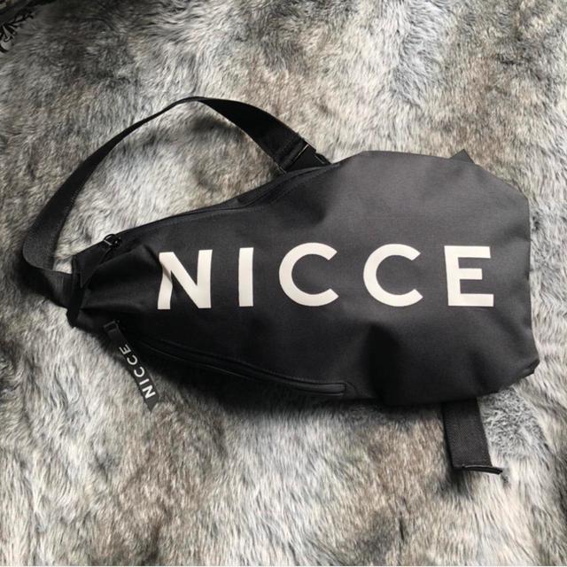 NICCE Men's Bum bags and belt bags - Black/White on Productcaster.